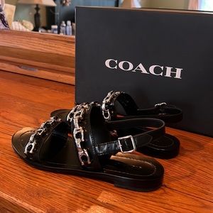 Gorgous Coach Eden Sigchn In Black
